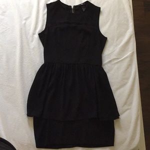 H&M black mini dress